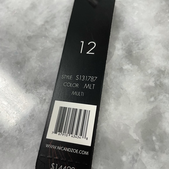 Nic + Zoe Sz: 12 Skirt NWT - Picture 4 of 9